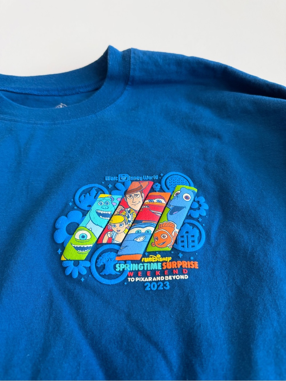 Disney Parks RunDisney Springtime Surprise 2023 Pixar Spirit Jersey Unisex XL - Picture 3 of 11